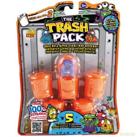 TRASH PACK Śmieciaki 5pack S2 68012 [ZABAWKA]