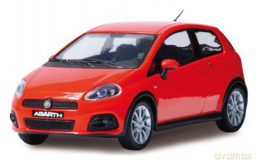 MOTORAMA Abarth Grande Punto (white) 494758W [MODELARSTWO]