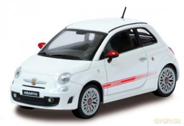 MOTORAMA Abarth Nuova 500 (black) 494369B [MODELARSTWO]