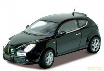 MOTORAMA Alfa Romeo Mi.To. (black) 494482 [MODELARSTWO]