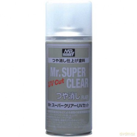 MR.HOBBY Mr. Super Clear UV Cut Flat B523 [MODELARSTWO]