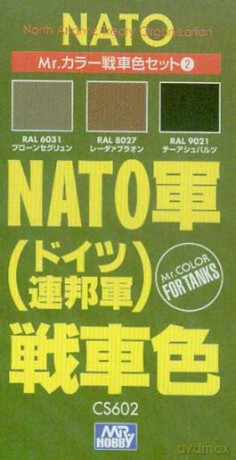 MR.HOBBY Zestaw 3 farb NATO CS602 [MODELARSTWO]