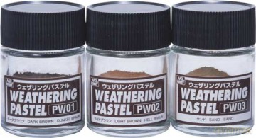 MR.HOBBY Weathering Pastel Set 1 PP101 [MODELARSTWO]