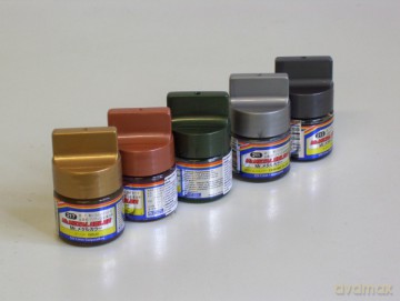 MR.HOBBY FARBY METALIZERY MC211MC219 MC211-MC219 [MODELARSTWO]
