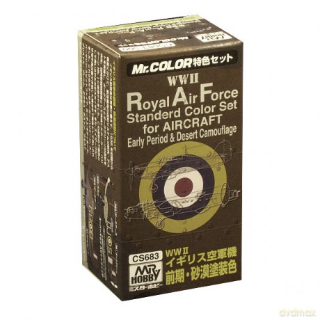 MR.HOBBY Raf Colors for Aircraft CS683 [MODELARSTWO]