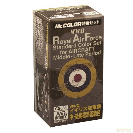 MR.HOBBY Raf Colors 2 for Aircraft CS684 [MODELARSTWO]