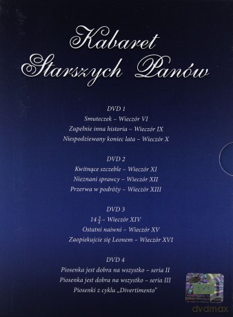 Kabaret Starszych Panów [4DVD]