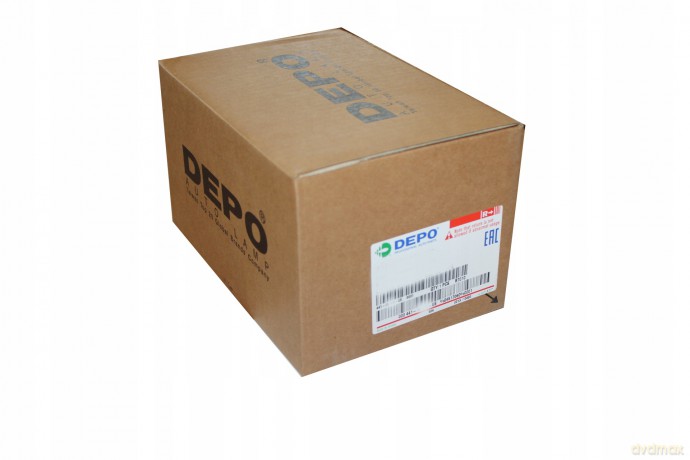 Lampa tablicy rejestracyjnej Depo 441-2112N-UE Mercedes Fiat Citroen