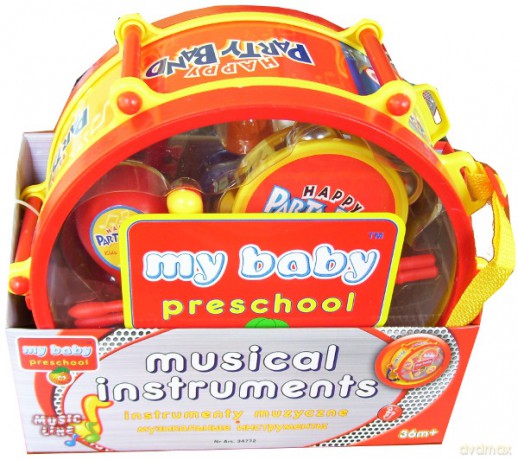 MY BABY ZESTAW INSTRUMENTÓW 34772 [ZABAWKA]