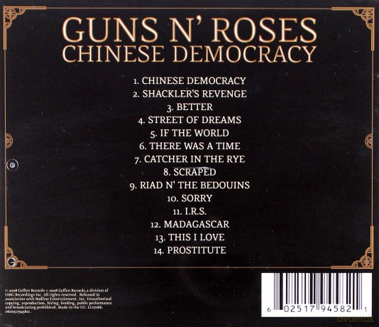 Guns N' Roses: Chinese Democracy (PL) [CD]