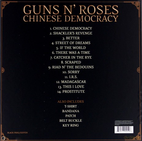 Guns N' Roses: Chinese Democracy Deluxe Box [CD]+[T-Shirt]