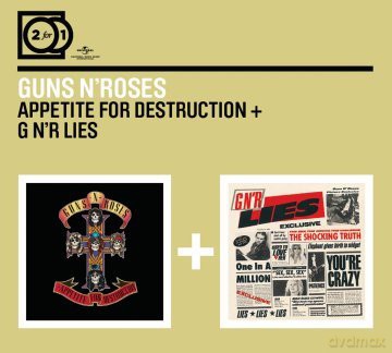 Guns N' Roses: Lies + Appetite For Destruction [2CD]