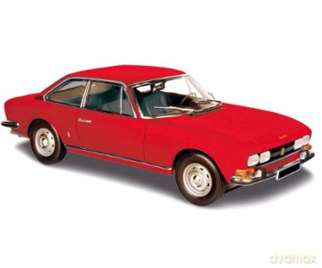 NOREV Peugeot 504 Coup 1969 (red) 475416 [MODELARSTWO]