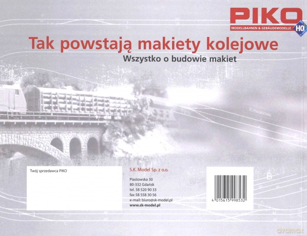 PIKO Książka Budowa Makiet wers.polska 99853 [KSIĄŻKA]