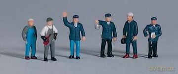 PIKO Figurki Kolejarzy 6szt 55730 [ZABAWKA]