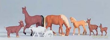 PIKO Figurki Zwierząt Domowych 8 szt 55732 [ZABAWKA]