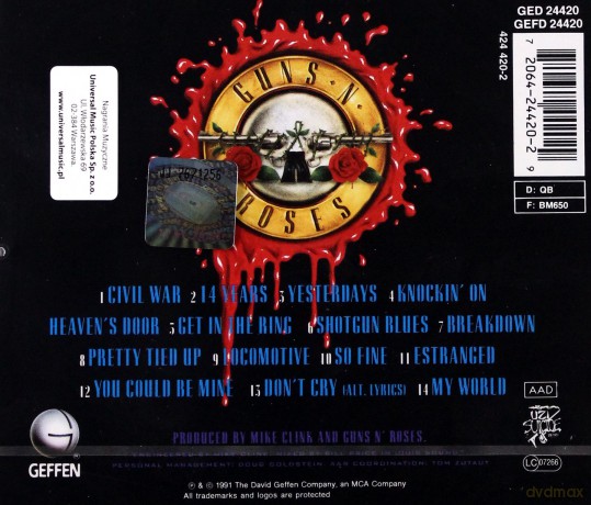 Guns N' Roses: Use Your Illusion II [CD]