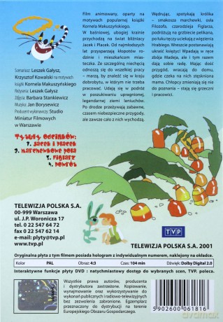 O dwóch takich co ukradli księżyc (animowany) [DVD]