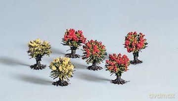 PIKO Flowering Bushes 6 pcs 55744 [ZABAWKA]
