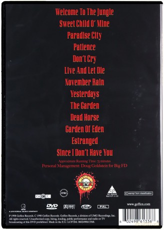 Guns N' Roses: Welcome To The Videos [DVD]