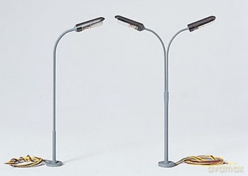 PIKO Lampa uliczna podwójna 55755 [ZABAWKA]