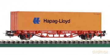 PIKO Wagon Platforma z Kontenerem 57700 [ZABAWKA]
