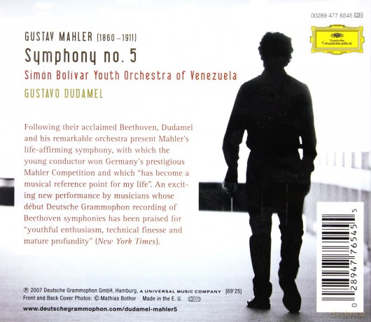 Gustavo Dudamel: Mahler:Symphony No.5 [CD]