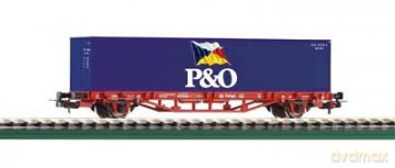 PIKO Wagon Platforma P&O DB Cargo Ep. V 57706 [ZABAWKA]