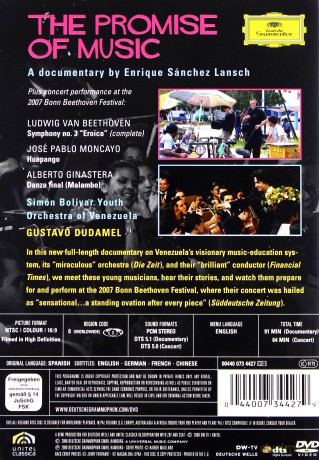 Gustavo Dudamel: The Promise Of Music [DVD]
