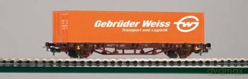 PIKO Wagon platforma "Gebruder Weiss" 57725 [ZABAWKA]