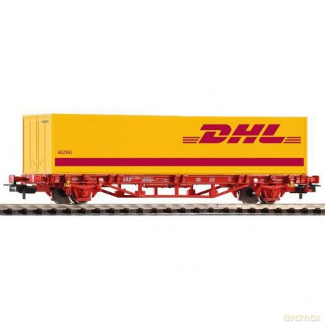 PIKO Wagon Platforma z Kontenerem DHL 57758 [ZABAWKA]