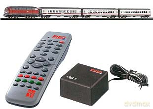 PIKO Personenzug mit BR 218 DigitalSet 57155 [ZABAWKA]