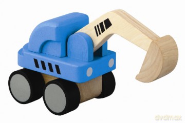 PLAN TOYS Mała koparka 6316 [ZABAWKA]