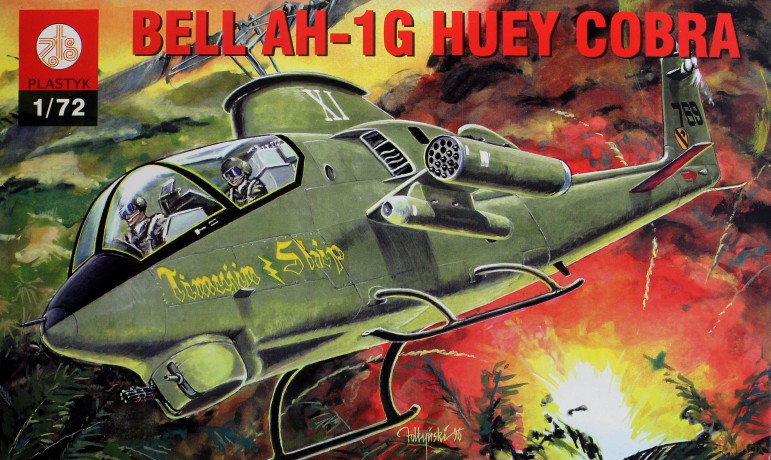 PLASTYK Bell AH1G Huey Cobra S-134 [MODELARSTWO]