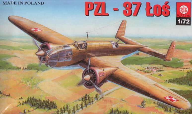 PLASTYK PZL37 Łoś S-001 [MODELARSTWO]