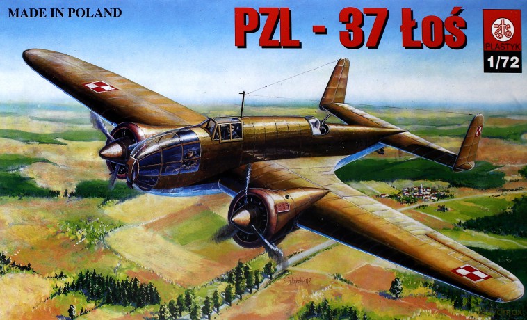 PLASTYK PZL37 Łoś S-001 [MODELARSTWO]