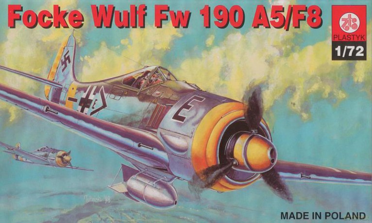 PLASTYK Focker Wulf 190 A5F8 S-013 [MODELARSTWO]