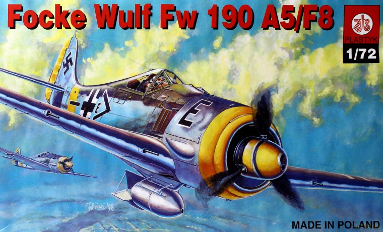 PLASTYK Focker Wulf 190 A5F8 S-013 [MODELARSTWO]
