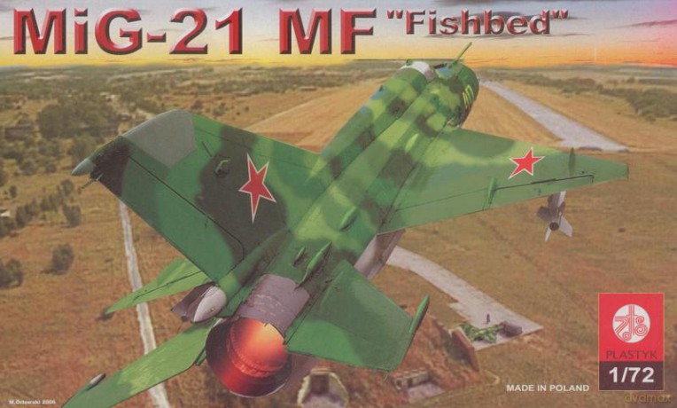 PLASTYK MiG21 MF Fishbed S035 [MODELARSTWO]