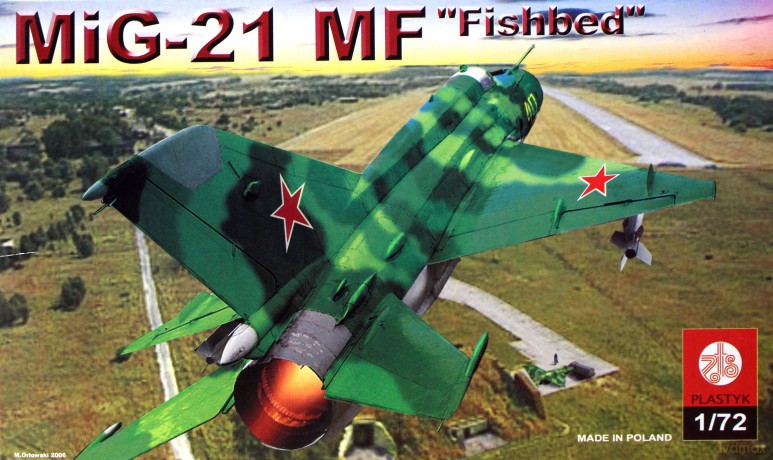 PLASTYK MiG21 MF Fishbed S035 [MODELARSTWO]