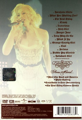 Gwen Stefani: Harajuku Lovers Live (Polska Cena!!) [DVD]