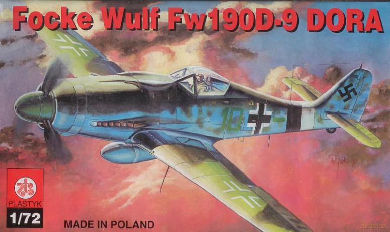 PLASTYK Focke Wulf Fw190D9 Dora S-012 [MODELARSTWO]