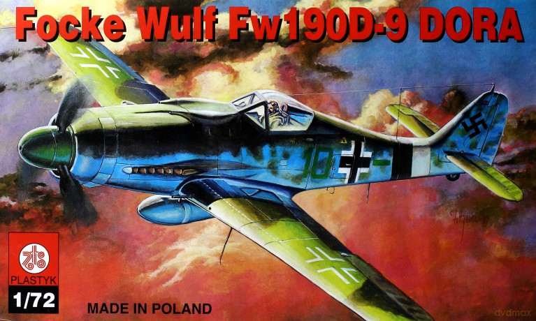 PLASTYK Focke Wulf Fw190D9 Dora S-012 [MODELARSTWO]