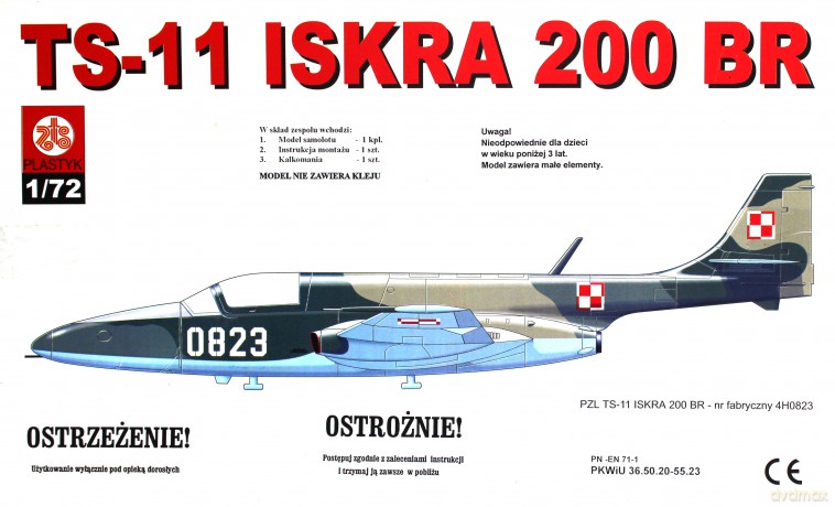 PLASTYK TS11 Iskra 200 BR S-017 [MODELARSTWO]