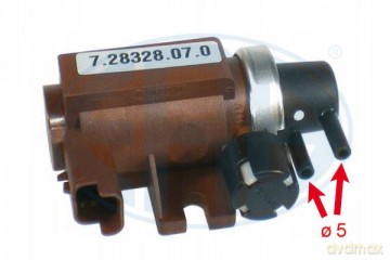 ERA 555160A Konwerter ciśnienia, sterowanie spalinami Peugeot Renault Citroen Ford Volvo