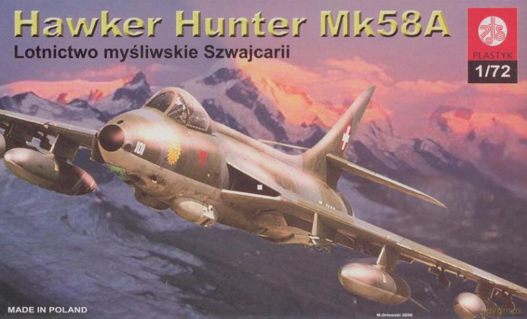 PLASTYK Hawker Hunter Mk58A S038 [MODELARSTWO]