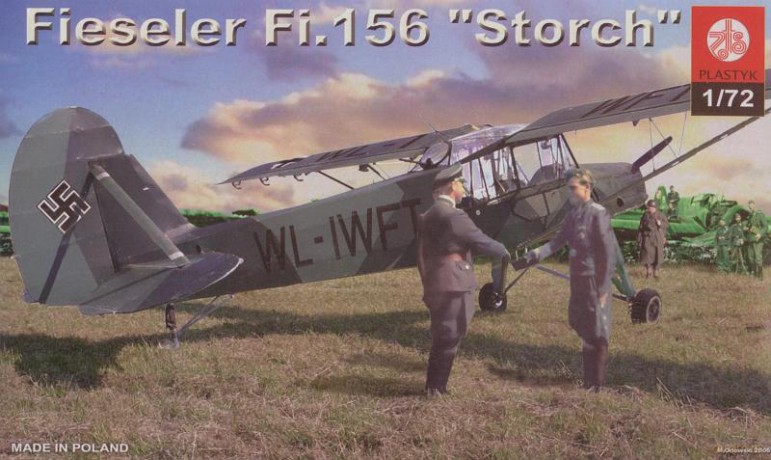 PLASTYK Fieseler Fi.156 Storch S039 [MODELARSTWO]