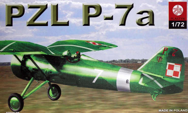 PLASTYK PZL P7A S-044 [MODELARSTWO]