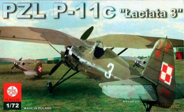 PLASTYK PZL P11C Łaciata 3 46 [MODELARSTWO]
