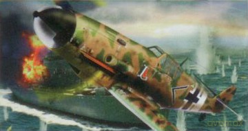 PLASTYK Messerschmitt BF109 G2 S-049 [MODELARSTWO]